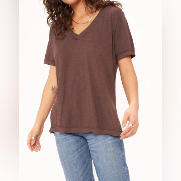 Project Social T Tops - Project Social T Knock Out V-Neck - NWOT - Size L